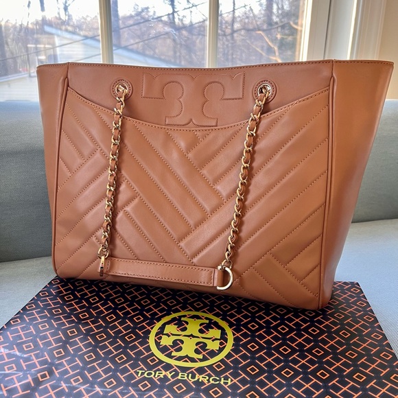 Alexa Quilted Tote Alexa Bag Tory Burch Burch Outlet Tory Burch